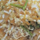 白菜心拌海蜇丝