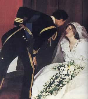 威尔士亲王与黛安娜举行婚礼