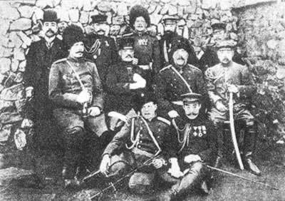 在中国土地上进行的日俄战争结束